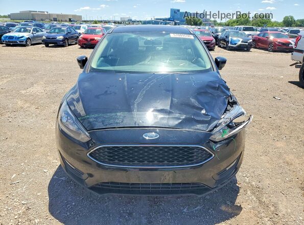 1FADP3H24JL259889 2018 FORD FOCUS Black Front view