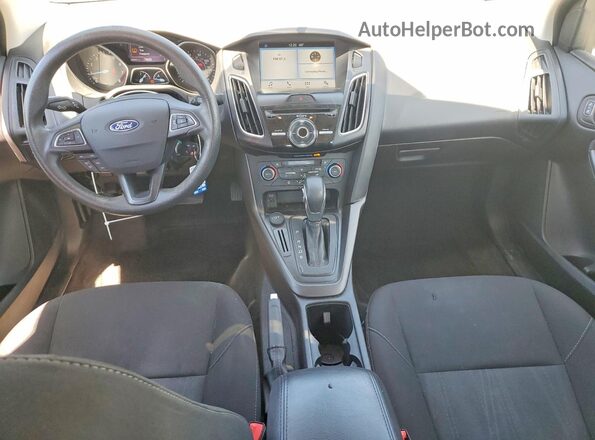 1FADP3H24JL259889 2018 FORD FOCUS Black Dashboard view