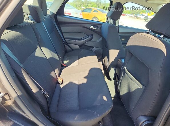 1FADP3H25HL238107 2017 FORD FOCUS Gray Vista de los asientos traseros