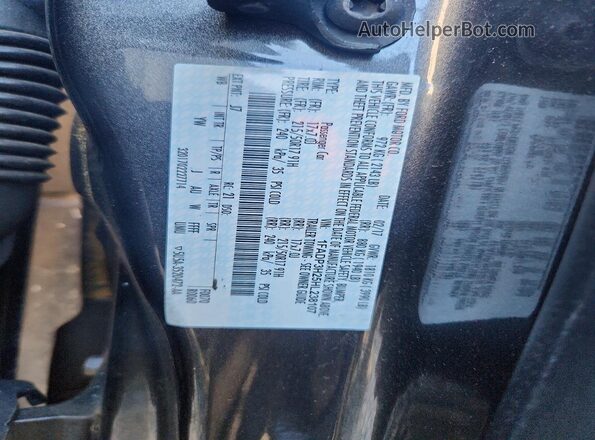 1FADP3H25HL238107 2017 FORD FOCUS Gray Vista del compartimento del motor