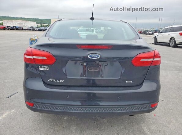 1FADP3H27HL248413 2017 FORD FOCUS Black Rear view