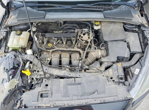 1FADP3H27HL248413 2017 FORD FOCUS Black Rear interior view