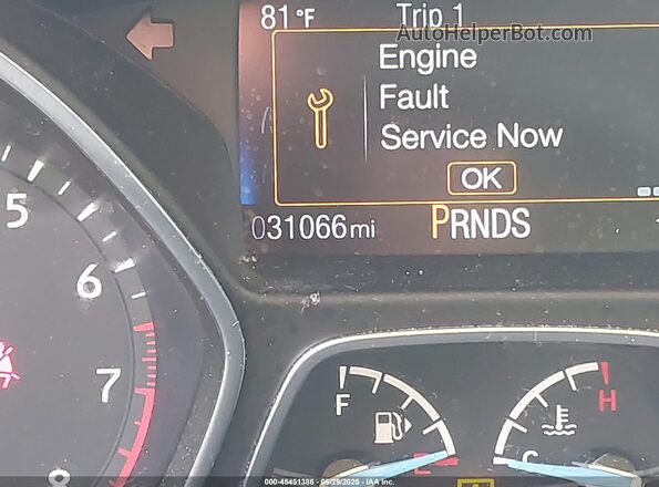 1FADP3H27JL283779 2018 FORD FOCUS Gray 
