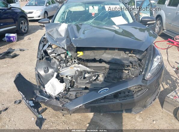 1FADP3H27JL283779 2018 FORD FOCUS Gray Widok z przodu