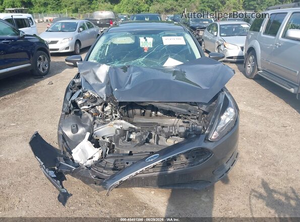 1FADP3H27JL283779 2018 FORD FOCUS Gray Widok zestawu wskaźników