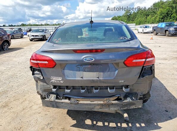1FADP3H28HL227621 2017 FORD FOCUS Gray Rear view