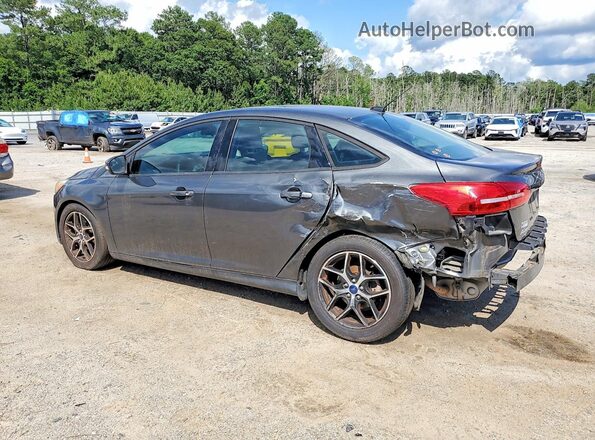 1FADP3H28HL227621 2017 FORD FOCUS Gray Rear left