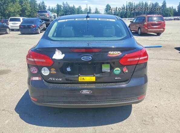 1FADP3H28HL253331 2017 FORD FOCUS Black Vista trasera