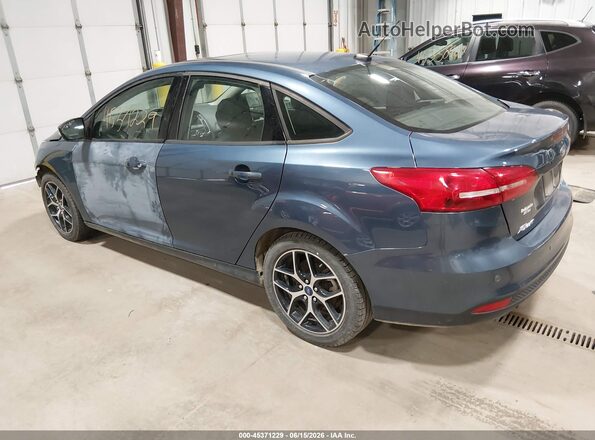 1FADP3H28JL319074 2018 FORD FOCUS Синий Задняя левая четверть