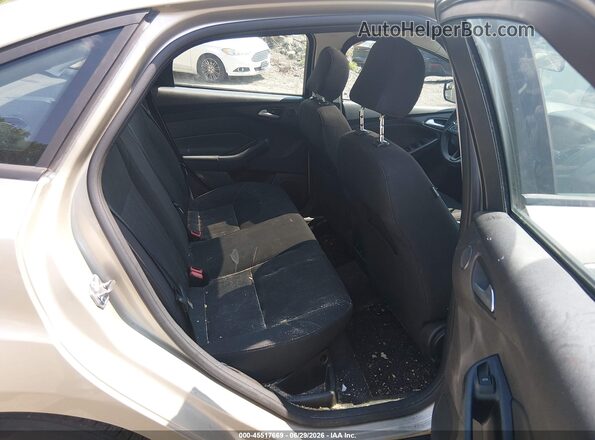 1FADP3H29HL238417 2017 FORD FOCUS Gold Vista de la etiqueta del VIN