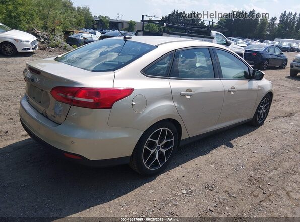 1FADP3H29HL238417 2017 FORD FOCUS Gold Trasero derecho