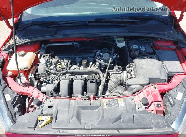 1FADP3H29HL279971 2017 FORD FOCUS Red 