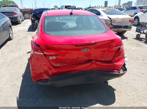1FADP3H29HL279971 2017 FORD FOCUS Red 
