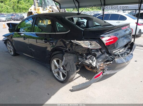 1FADP3J21GL210409 2016 FORD FOCUS Black Trasero izquierdo