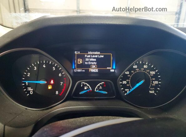 1FADP3J21GL243247 2016 FORD FOCUS Серебряный 