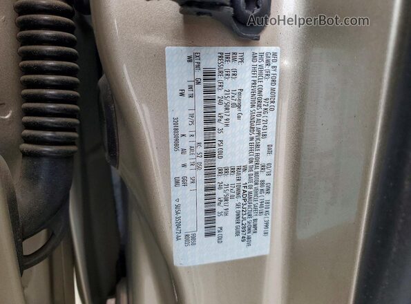 1FADP3J23JL289749 2018 FORD FOCUS Gold 