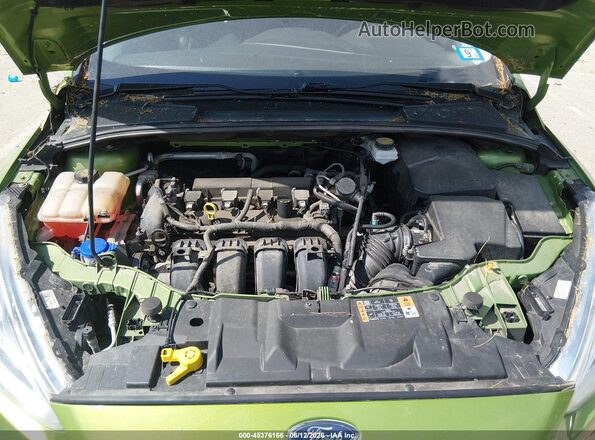 1FADP3J25JL274329 2018 FORD FOCUS Green Vista trasera