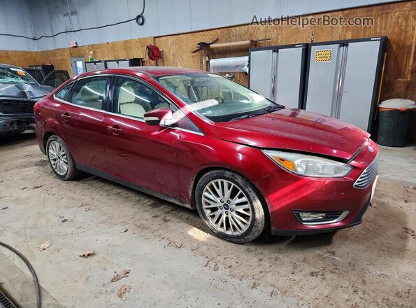 1FADP3J26HL264693 2017 FORD FOCUS Red 