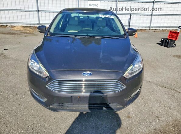 1FADP3J26JL283167 2018 FORD FOCUS Gray Вид спереду