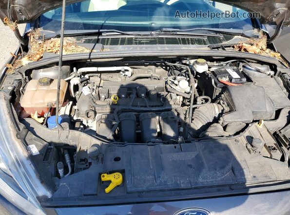 1FADP3J26JL283167 2018 FORD FOCUS Gray Вид задньої частини салону