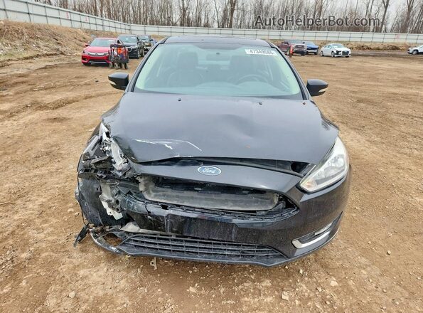 1FADP3J2XJL252052 2018 FORD FOCUS Black Դիմացի տեսք