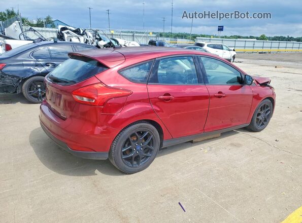 1FADP3K20GL311794 2016 FORD FOCUS Red უკანა მარჯვენა
