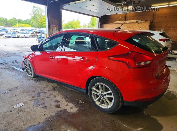 1FADP3K20HL232708 2017 FORD FOCUS Red Rear left