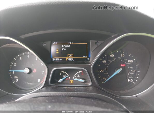 1FADP3K20HL262887 2017 FORD FOCUS Gold უკანა სავარძლების ხედი