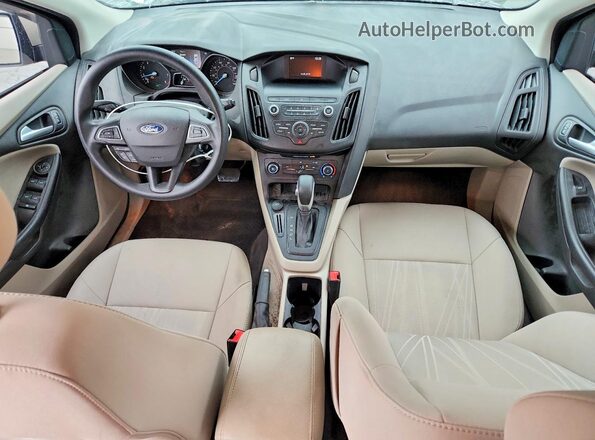 1FADP3K20JL275497 2018 FORD FOCUS Beige 