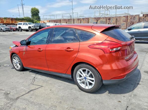 1FADP3K20JL322494 2018 FORD FOCUS Orange Trasero izquierdo