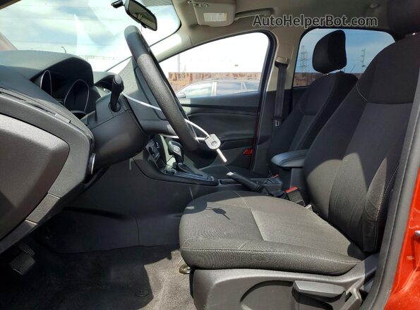1FADP3K20JL322494 2018 FORD FOCUS Orange Vista interior delantera