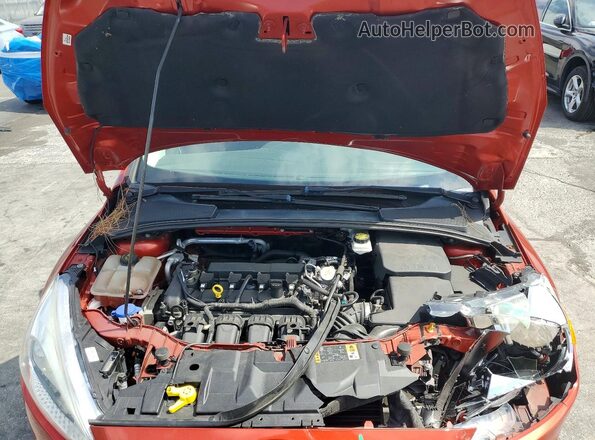 1FADP3K20JL322494 2018 FORD FOCUS Orange Vista interior trasera