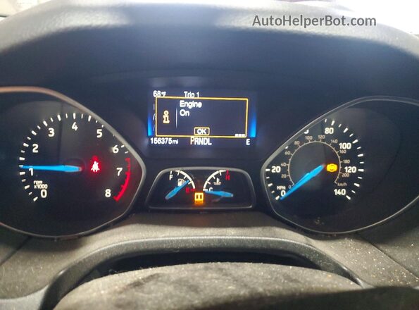 1FADP3K21GL264663 2016 FORD FOCUS Красный 