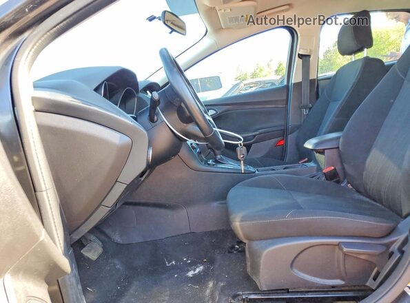 1FADP3K21HL280492 2017 FORD FOCUS Gray Widok wnętrza z przodu