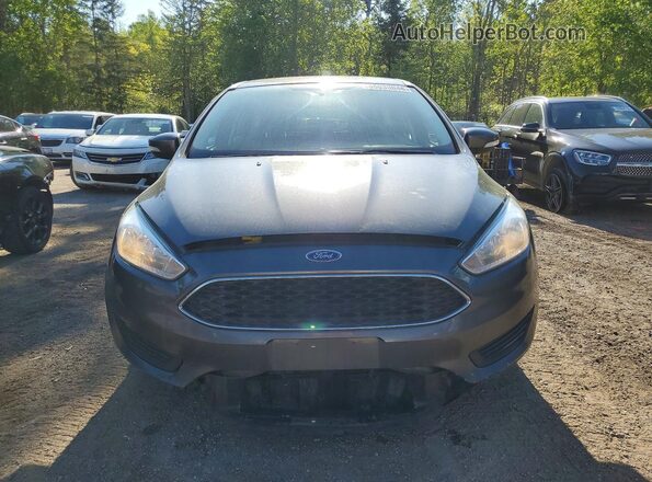 1FADP3K21HL280492 2017 FORD FOCUS Gray Widok z przodu