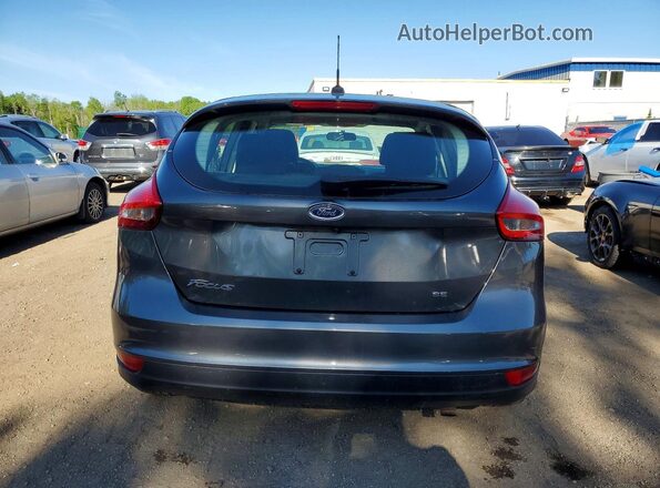 1FADP3K21HL280492 2017 FORD FOCUS Gray Widok z tyłu