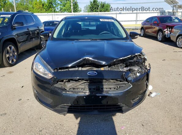 1FADP3K21JL236370 2018 FORD FOCUS Черный Вид спереди