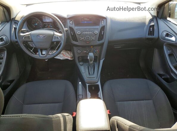 1FADP3K21JL236370 2018 FORD FOCUS Черный Вид панели приборов