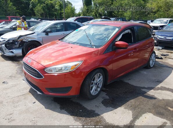 1FADP3K21JL269580 2018 FORD FOCUS Оранжевый Передняя левая четверть