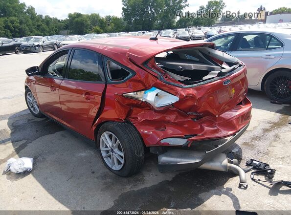 1FADP3K21JL269580 2018 FORD FOCUS Оранжевый Задняя левая четверть