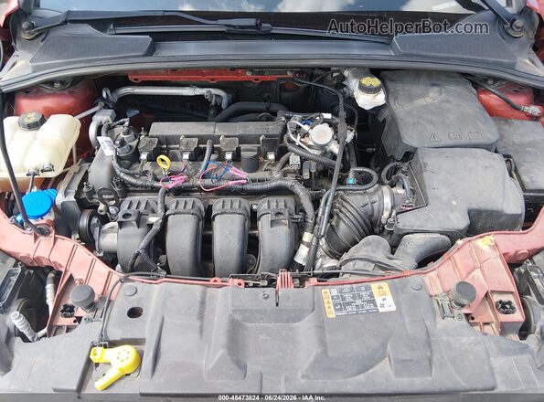 1FADP3K21JL269580 2018 FORD FOCUS Оранжевый Вид сзади