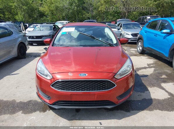1FADP3K21JL269580 2018 FORD FOCUS Оранжевый Вид щитка приборов