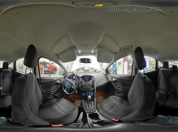 1FADP3K22GL203211 2016 FORD FOCUS Silver VIN sticker view