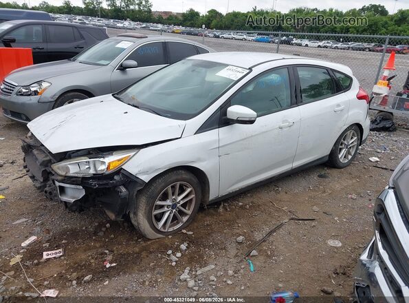 1FADP3K22GL205959 2016 FORD FOCUS White Vista tres cuartos delantera izquierda