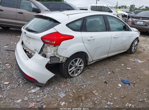1FADP3K22GL205959 2016 FORD FOCUS White Trasero derecho