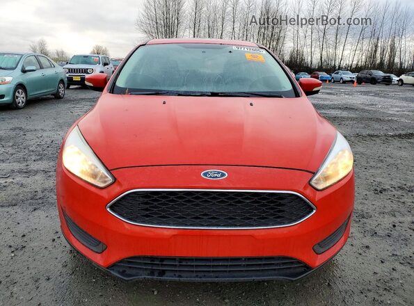 1FADP3K22GL213317 2016 FORD FOCUS Red Դիմացի տեսք