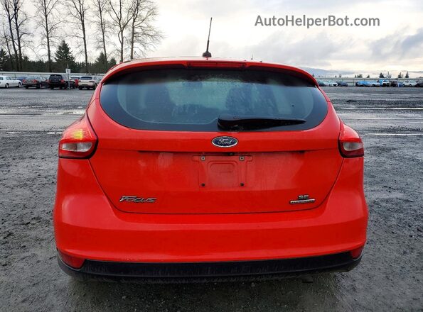 1FADP3K22GL213317 2016 FORD FOCUS Red Հետևի տեսք