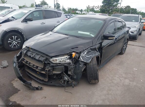 1FADP3K22GL236757 2016 FORD FOCUS Black Przód lewy