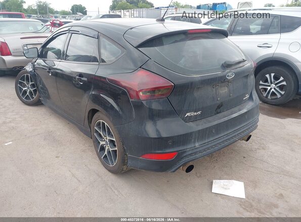 1FADP3K22GL236757 2016 FORD FOCUS Black Tył lewy