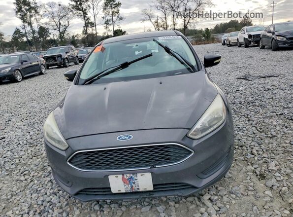 1FADP3K22GL357532 2016 FORD FOCUS Gray Вид спереду